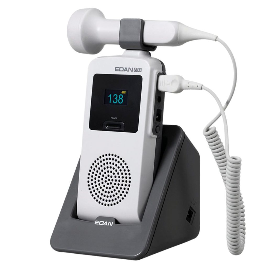 Doppler fetal ultrasonico de bolsillo