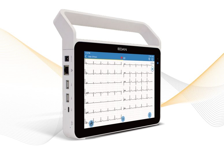 Electrocardiografo 12 leads