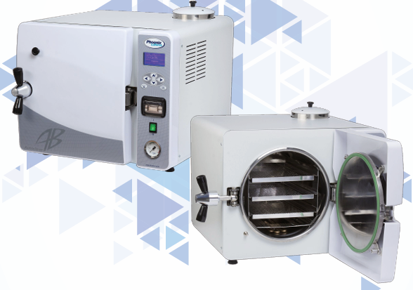 Autoclave horizontal de mesa
