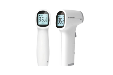 Termometros digitales infrarrojo sin contacto, Termómetro predictivo con sonda oral y oximetros de dedo. 